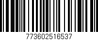 Código de barras (EAN, GTIN, SKU, ISBN): '773602516537'