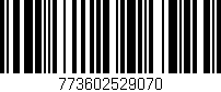 Código de barras (EAN, GTIN, SKU, ISBN): '773602529070'