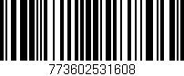Código de barras (EAN, GTIN, SKU, ISBN): '773602531608'