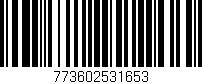 Código de barras (EAN, GTIN, SKU, ISBN): '773602531653'
