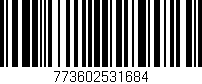 Código de barras (EAN, GTIN, SKU, ISBN): '773602531684'