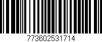 Código de barras (EAN, GTIN, SKU, ISBN): '773602531714'
