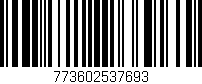 Código de barras (EAN, GTIN, SKU, ISBN): '773602537693'