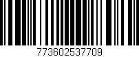 Código de barras (EAN, GTIN, SKU, ISBN): '773602537709'