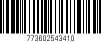 Código de barras (EAN, GTIN, SKU, ISBN): '773602543410'