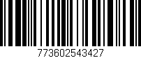 Código de barras (EAN, GTIN, SKU, ISBN): '773602543427'