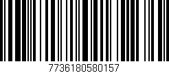 Código de barras (EAN, GTIN, SKU, ISBN): '7736180580157'