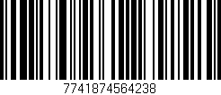 Código de barras (EAN, GTIN, SKU, ISBN): '7741874564238'