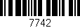 Código de barras (EAN, GTIN, SKU, ISBN): '7742'