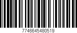 Código de barras (EAN, GTIN, SKU, ISBN): '7746645480519'