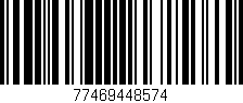 Código de barras (EAN, GTIN, SKU, ISBN): '77469448574'