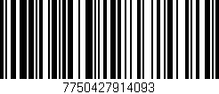Código de barras (EAN, GTIN, SKU, ISBN): '7750427914093'