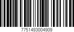 Código de barras (EAN, GTIN, SKU, ISBN): '7751493004909'