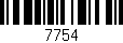 Código de barras (EAN, GTIN, SKU, ISBN): '7754'
