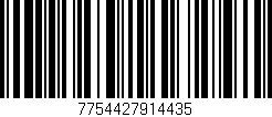 Código de barras (EAN, GTIN, SKU, ISBN): '7754427914435'