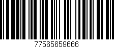 Código de barras (EAN, GTIN, SKU, ISBN): '77565659666'