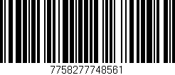 Código de barras (EAN, GTIN, SKU, ISBN): '7758277748561'