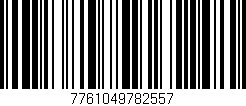 Código de barras (EAN, GTIN, SKU, ISBN): '7761049782557'