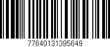 Código de barras (EAN, GTIN, SKU, ISBN): '77640131395649'