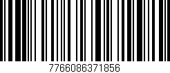 Código de barras (EAN, GTIN, SKU, ISBN): '7766086371856'