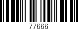 Código de barras (EAN, GTIN, SKU, ISBN): '77666'