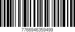Código de barras (EAN, GTIN, SKU, ISBN): '7766946359499'