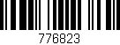 Código de barras (EAN, GTIN, SKU, ISBN): '776823'