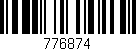 Código de barras (EAN, GTIN, SKU, ISBN): '776874'