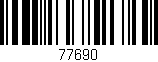 Código de barras (EAN, GTIN, SKU, ISBN): '77690'