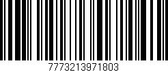 Código de barras (EAN, GTIN, SKU, ISBN): '7773213971803'