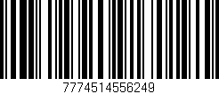 Código de barras (EAN, GTIN, SKU, ISBN): '7774514556249'