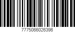 Código de barras (EAN, GTIN, SKU, ISBN): '7775066026396'