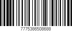 Código de barras (EAN, GTIN, SKU, ISBN): '7775386508688'