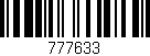 Código de barras (EAN, GTIN, SKU, ISBN): '777633'
