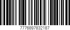 Código de barras (EAN, GTIN, SKU, ISBN): '7776897832187'