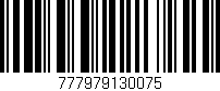 Código de barras (EAN, GTIN, SKU, ISBN): '777979130075'