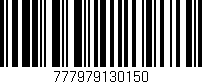 Código de barras (EAN, GTIN, SKU, ISBN): '777979130150'