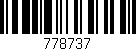 Código de barras (EAN, GTIN, SKU, ISBN): '778737'