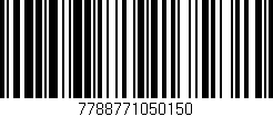Código de barras (EAN, GTIN, SKU, ISBN): '7788771050150'