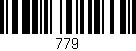 Código de barras (EAN, GTIN, SKU, ISBN): '779'