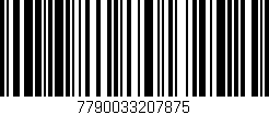 Código de barras (EAN, GTIN, SKU, ISBN): '7790033207875'