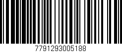 Código de barras (EAN, GTIN, SKU, ISBN): '7791293005188'