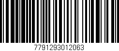 Código de barras (EAN, GTIN, SKU, ISBN): '7791293012063'