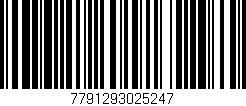 Código de barras (EAN, GTIN, SKU, ISBN): '7791293025247'