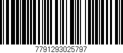 Código de barras (EAN, GTIN, SKU, ISBN): '7791293025797'