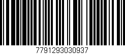 Código de barras (EAN, GTIN, SKU, ISBN): '7791293030937'