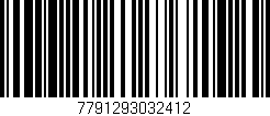 Código de barras (EAN, GTIN, SKU, ISBN): '7791293032412'