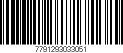 Código de barras (EAN, GTIN, SKU, ISBN): '7791293033051'