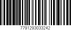 Código de barras (EAN, GTIN, SKU, ISBN): '7791293033242'