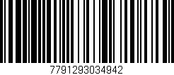 Código de barras (EAN, GTIN, SKU, ISBN): '7791293034942'